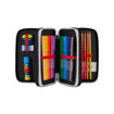 Picture of MILAN 3 ZIPPER FILLED PENCIL CASE